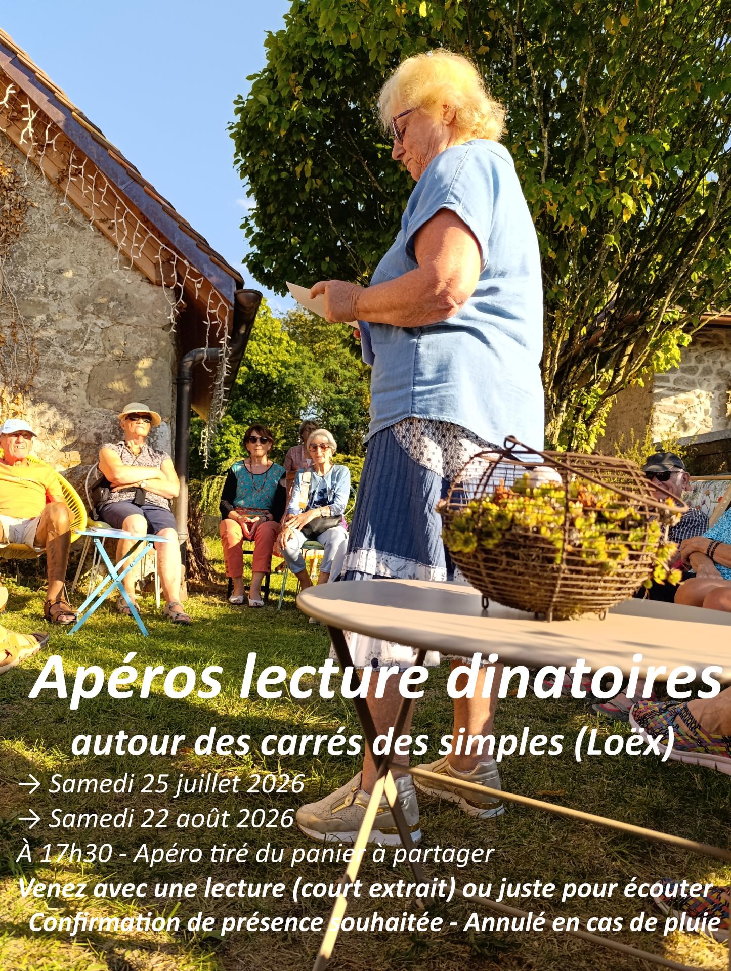 Aperos dinatoires 2026